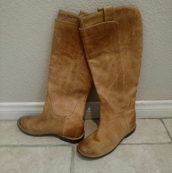 Frye Paige Boots Camel/Saddle EUC - Picture 5 of 5